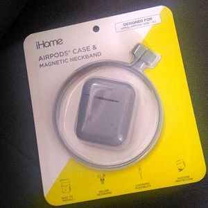 iHome airpods case & magnetic neckband